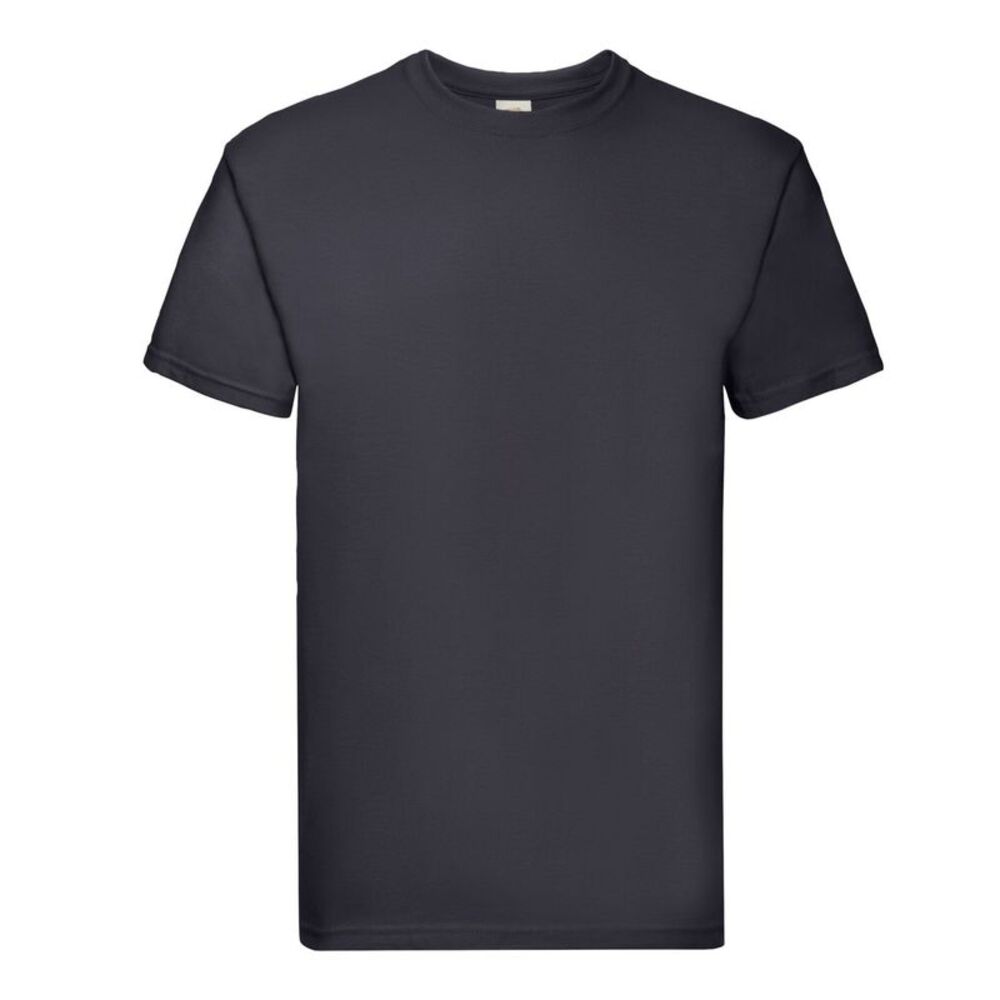 Fruit of the Loom Mens Super T-Shirt / Deep Navy